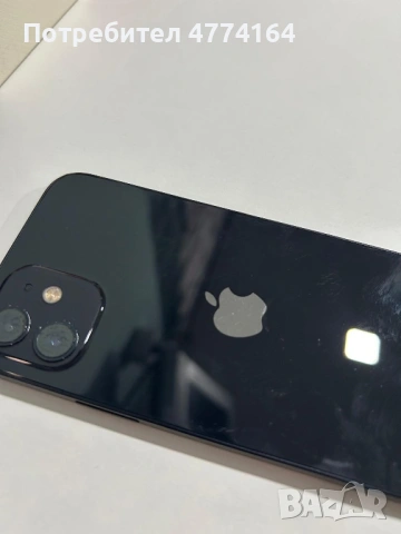 iphone 12 (цвят-черен)  + зарядно и калъфи \ 128GB, снимка 2 - Apple iPhone - 53936760