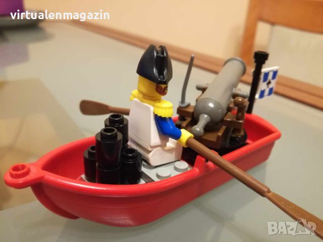Стар Конструктор Лего Пирати - Lego Pirates 6245 - Harbor Sentry, снимка 3 - Колекции - 46399930