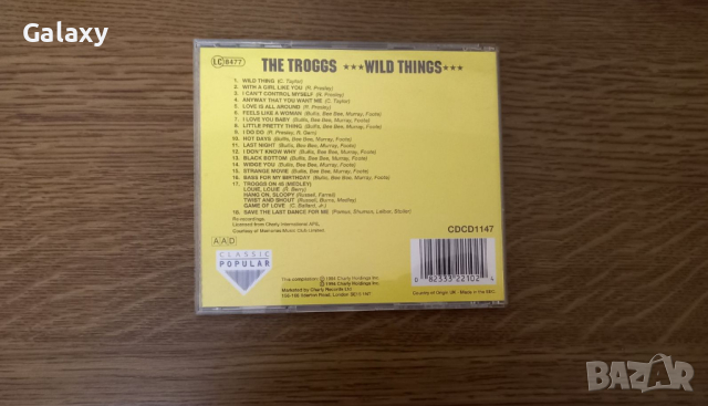 The Troggs – Wild Thing 1966, снимка 4 - CD дискове - 45018506