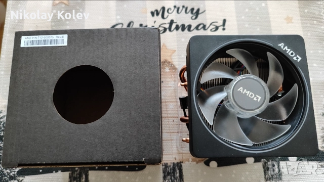 AMD Ryzen 5 1600 + Wraith Prism RGB – AM4, снимка 2 - Работни компютри - 52906901