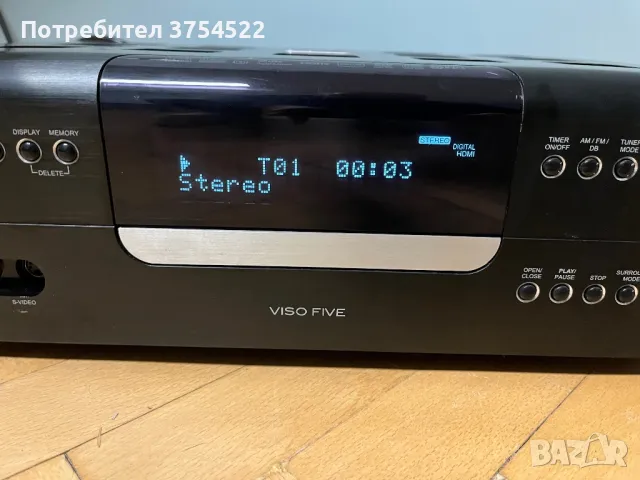 DVD/CD Ресивър NAD Viso Five 5.1, снимка 7 - Ресийвъри, усилватели, смесителни пултове - 48349366