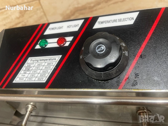 Двоен фритюрник на ток, снимка 4 - Фритюрници - 54207844