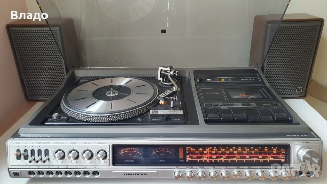 GRUNDIG HI FI STUDIO RPC 310 Vintage + тонколони Compact Box 250a, снимка 2 - Ресийвъри, усилватели, смесителни пултове - 53936267