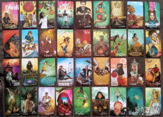 Таро Карти (78 Card) The Light Seer's Tarot, снимка 3 - Карти за игра - 49635250