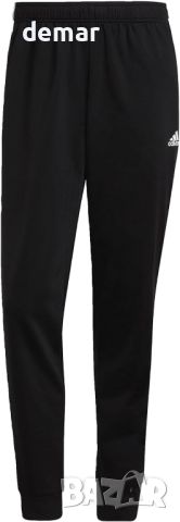 Долнище на анцуг Adidas Men's Essentials Warm-up, с 3 ленти, черно/бяло,размер М, снимка 1 - Спортни дрехи, екипи - 45111187