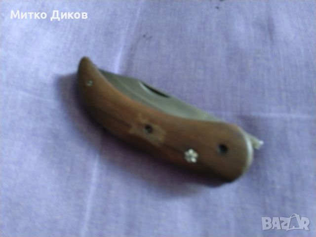 Virginia 420s.s.марково малко джобно ножче отлично 95х70мм острие, снимка 8 - Ножове - 45161044