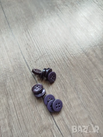 малки копченца- 9бр., лилави, 10мм., снимка 5 - Други - 51060073
