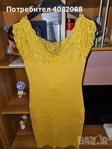 дамска рокля, снимка 3 - Блузи с дълъг ръкав и пуловери - 45622366