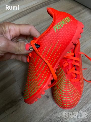 Оригинални стоножки Adidas Predator Edge.4 TF JR ! 31 н, снимка 4 - Футбол - 45424391