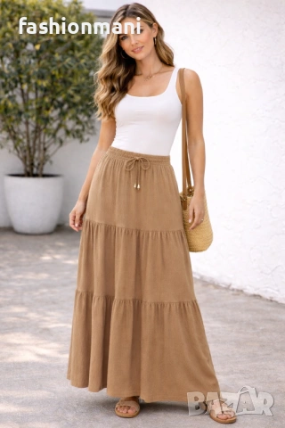 Елегантни поли в 4 цвята - код 1235, снимка 2 - Поли - 51889042