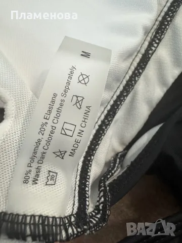 Цял бански костюм с прозрачни елементи - М , снимка 3 - Бански костюми - 49735537