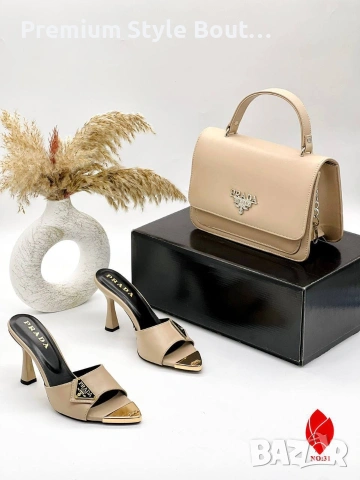 обувки на ток prada, снимка 4 - Дамски обувки на ток - 53699156