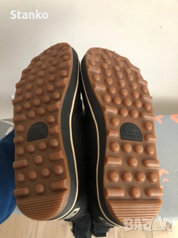 Дамски боти Sorel Glacy Explorer Black Suede Tall Winter BOOTS  waterproof 39, снимка 6 - Дамски боти - 52083945