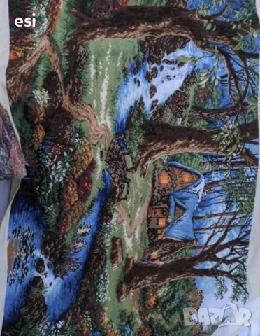 Огромен гоблен , снимка 5 - Антикварни и старинни предмети - 49710467