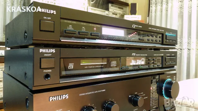 PHILIPS FA 860 & СД Плеър   CD 670 &  FT 565, снимка 7 - Ресийвъри, усилватели, смесителни пултове - 48057822