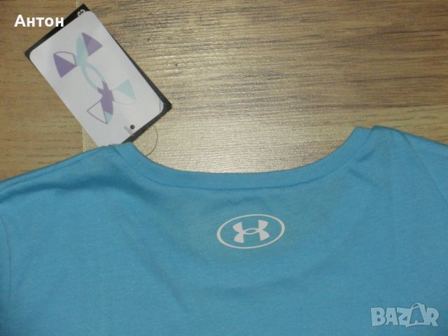 UNDER ARMOUR оригинална юношеска тениска за момиче 13/15г., снимка 10 - Детски тениски и потници - 45891945