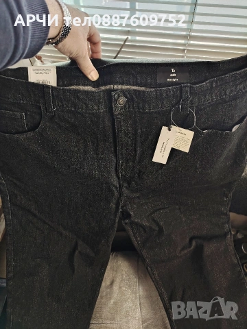 мъжки панталон дънки джинси черни 44 номер 60/114 cm. XXL 2XL 2ХЛ ХХЛ , снимка 5 - Панталони - 53041621