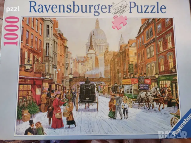 Пъзел "St. Paul’s & Ludgate Hill" 1998г. Ravensburger 1000 части , снимка 1