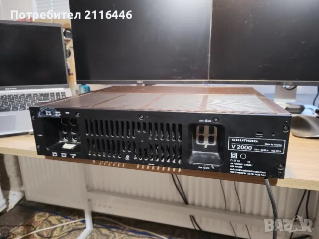 Усилвател Grundig V 2000/V2000, снимка 6 - Ресийвъри, усилватели, смесителни пултове - 48756348