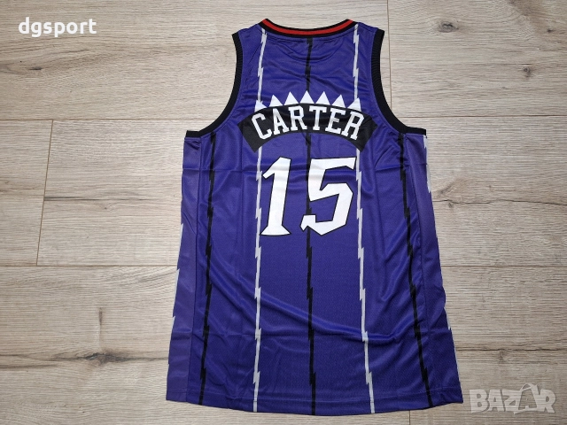 Баскетболен потник на Винс Картър Торонто Раптърс ретро модел!!!, снимка 2 - Баскетбол - 52989684