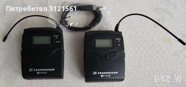 Микрофонна система Sennheiser EW100 , снимка 2 - Микрофони - 46442158