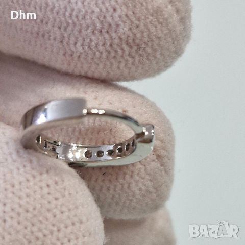 Дамски сребърни обеци , снимка 6 - Обеци - 45381852