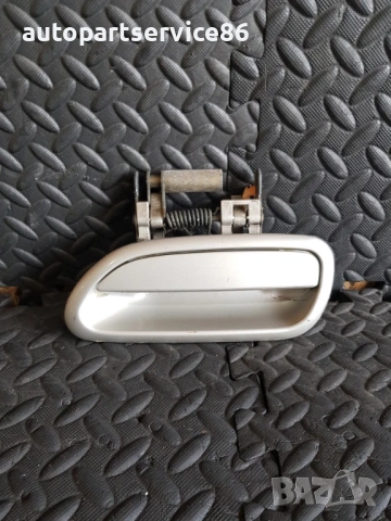 Външна дръжка за задна лява врата, сребриста, за Subaru Legacy (2001) 