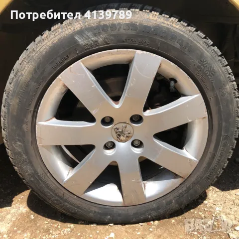 Джанти Peugеot/Пежо 16-ки 4x108, снимка 4 - Гуми и джанти - 46983825