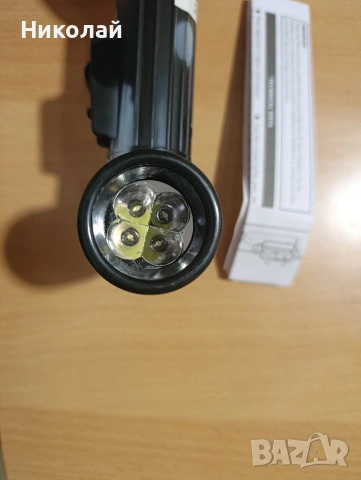 Военен тактически фенер Miltec, снимка 4 - Екипировка - 53039497