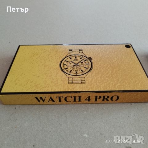 смарт часовник watch 4 pro, снимка 2 - Мъжки - 46415094