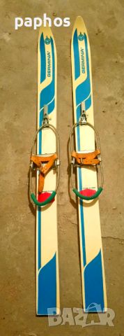 Vintage детски ски Germania и дъска за сноуборд ATOMIC