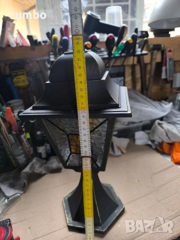 Продавам градинска лампа за парапет , снимка 7 - Настолни лампи - 53428601