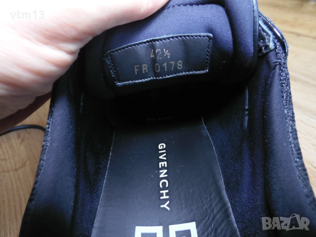 Givenchy Jaw - 42,5 номер Оригинални! Made in Italy, снимка 8 - Маратонки - 52826815