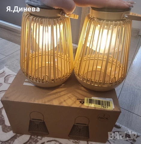 Соларни декоративни лампи, снимка 2 - Соларни лампи - 53419449