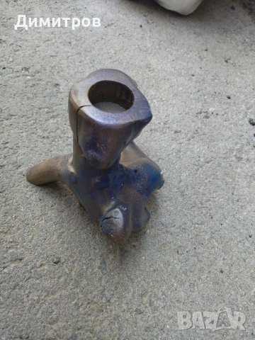 Дървен свещник, снимка 3 - Други - 50583434