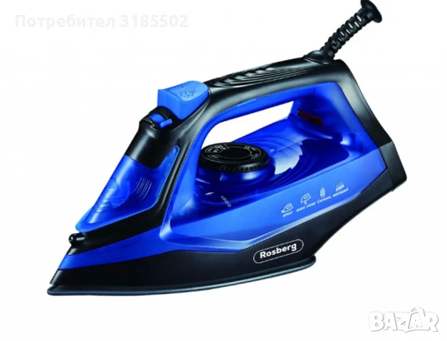 Ютия Rosberg, 2200W, 160мл., Керамична плоча 2 ГОДИНИ ГАРАНЦИЯ