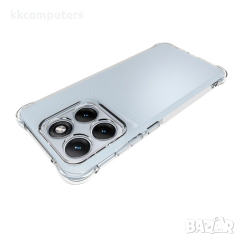 WANLONFENG WL Прозрачен Калъф за Motorola Edge 70 Fusion+ 5G / Fusion 5G - 2.0mm TPU, С включено стъ, снимка 4 - Калъфи, кейсове - 54124810