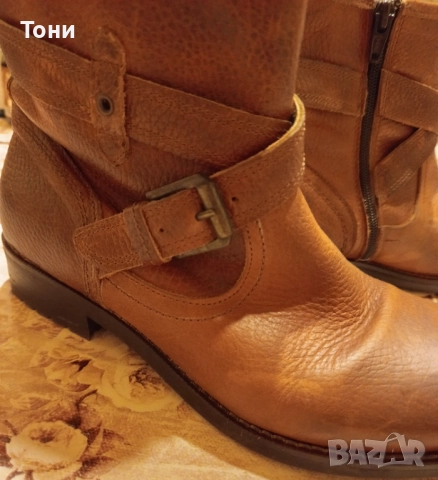 Нови Дамски Зимни Боти Изцяло от Естествена Кожа 38 , снимка 9 - Дамски боти - 52684338