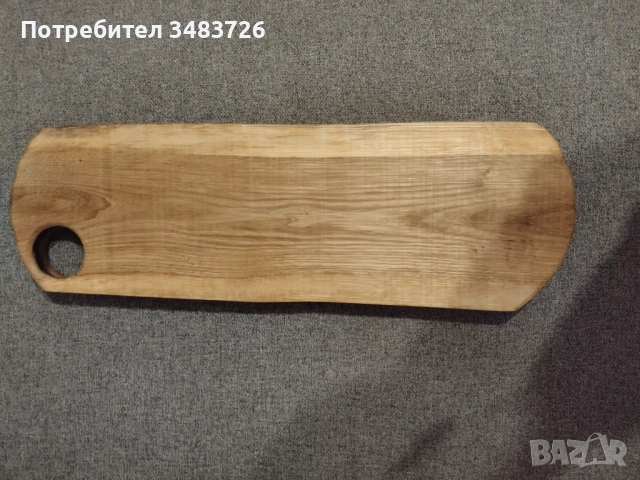 Дъска за мезета от дъб , снимка 2 - Аксесоари за кухня - 53610531