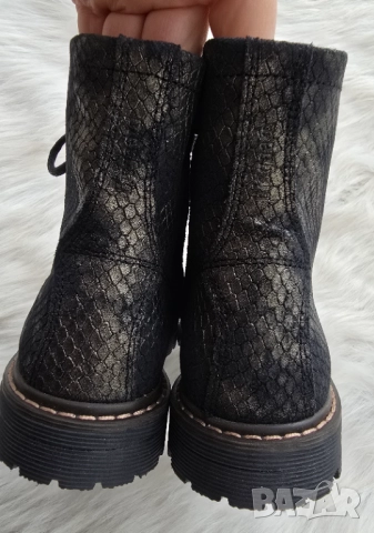 Детски боти естествена кожа подплатени с вълна №30 - НОВИ, снимка 6 - Детски боти и ботуши - 52219498