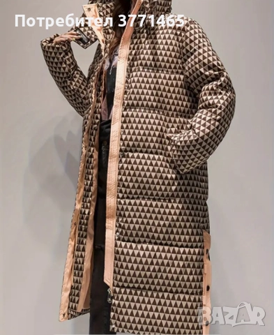 Дамско зимно дълго палто/парка, снимка 2 - Якета - 52653989