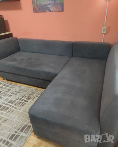 Ъглов диван за хол или кухня с функция сън, снимка 4 - Дивани и мека мебел - 54155547