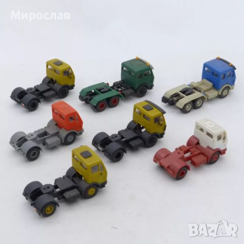 KIBRI H0 1/87 MERCEDES ВЛЕКАЧ ЛОТ МОДЕЛ КАМИОН КОЛИЧКА, снимка 2 - Колекции - 45965879