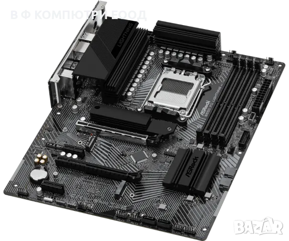 Asrock B650 PG Lightning дънна платка, снимка 3 - Дънни платки - 49200349