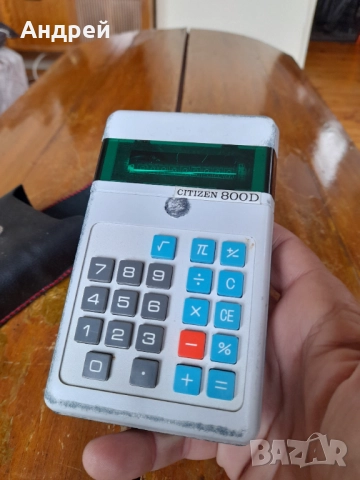 Стар калкулатор Citizen 800D, снимка 3 - Други ценни предмети - 52930458