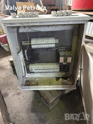 електрически разпределителен шкаф / контролен шкаф (electrical distribution panel / control cabinet)