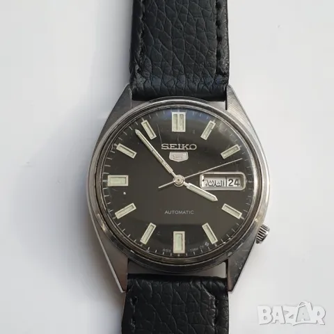 Мъжки часовник Seiko 5 Automatic 6309-7310, снимка 8 - Антикварни и старинни предмети - 49588695