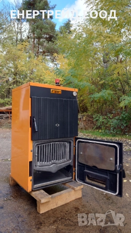 Чугунен котел на твърдо гориво Фероли/Ferroli 32 kW , снимка 5 - Отоплителни печки - 52167800
