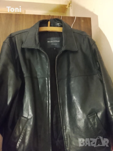 мъжко кожено яке Marc o Polo Marc O'Polo чисто ново размер L , бартер за злато, заменям за злато 