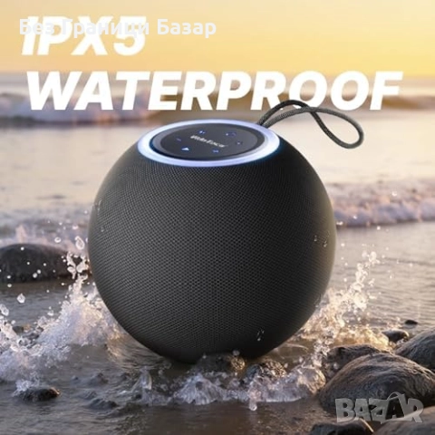 Нова Bluetooth колонка 30W стерео звук RGB светлини IPX5 водоустойчива, снимка 8 - Bluetooth тонколони - 51589812